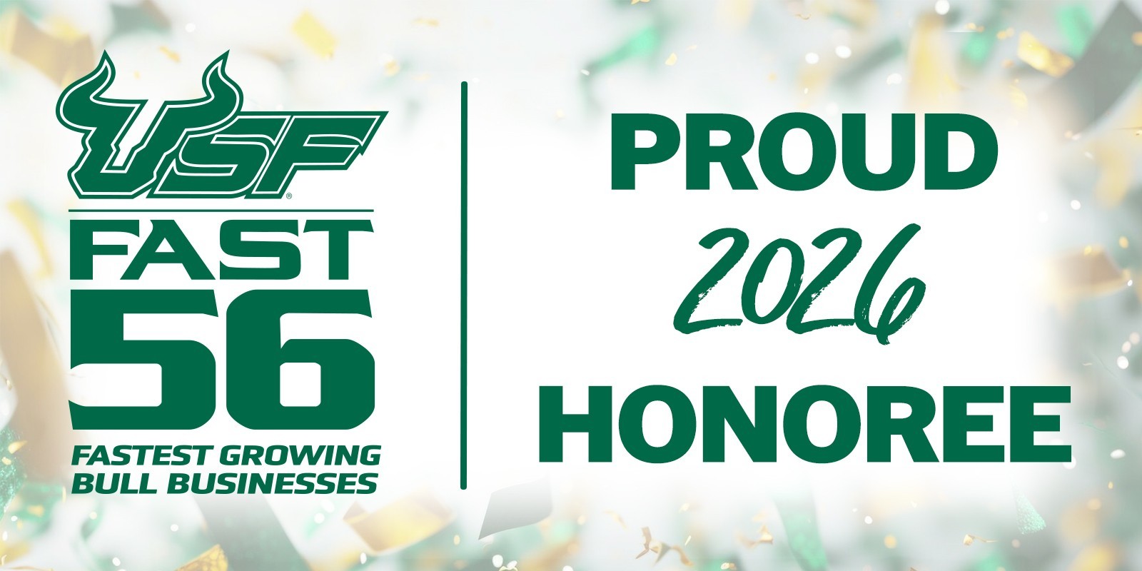 USF Fast 56 Proud 2026 Honoree